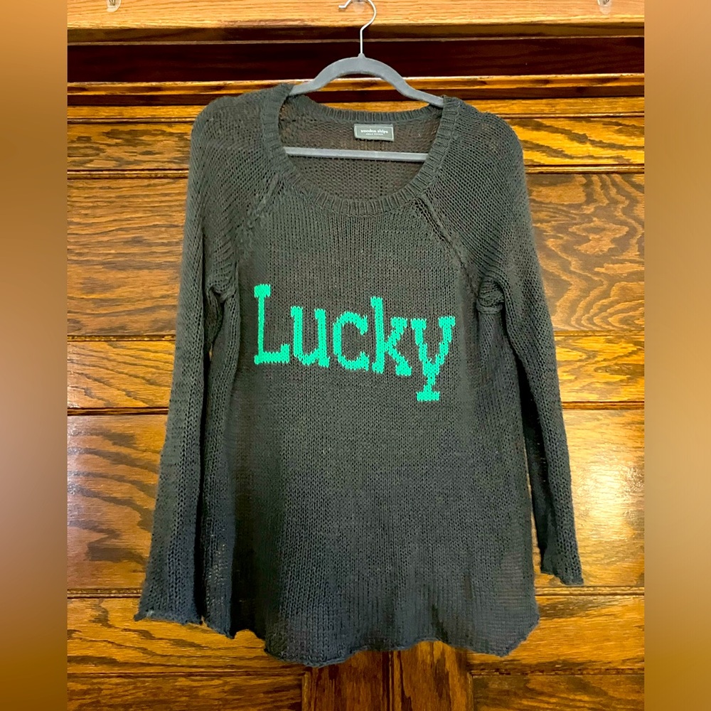 Wooden ships “Lucky” sweater in s/m